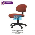 Kursi Kantor Young Ergosit – Jasmine Red With Out Arm