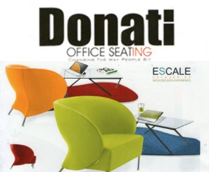 "Sofa Kantor Donati Escale Series"