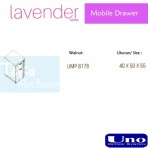 Uno Lavender Series Mobile Drawer UMP 8175