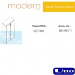 Uno Modern Series Bottom Medium Cabinet UST 7460
