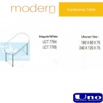 Uno Modern Series Conference Table UCT 7764, UCT 7765